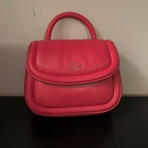 Kate Spade Vibrant Pink Leather Handbag